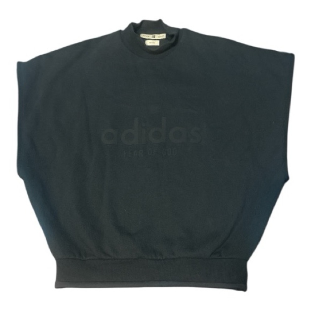 adidas fear of god Black Crewneck Sweater